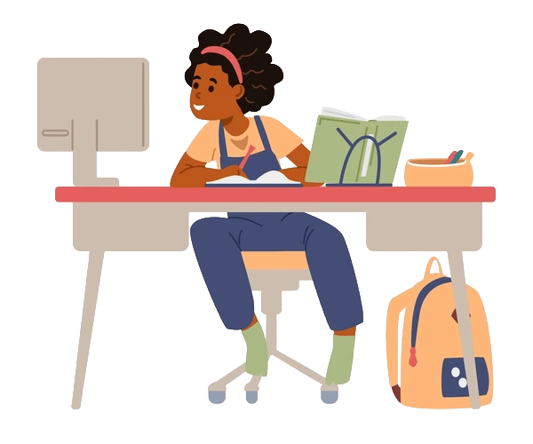 african-american-school-girl-studying-600nw-2642222763